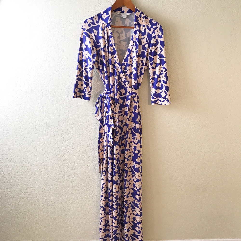 Diane Von Fürstenberg Floral Maxi Dress